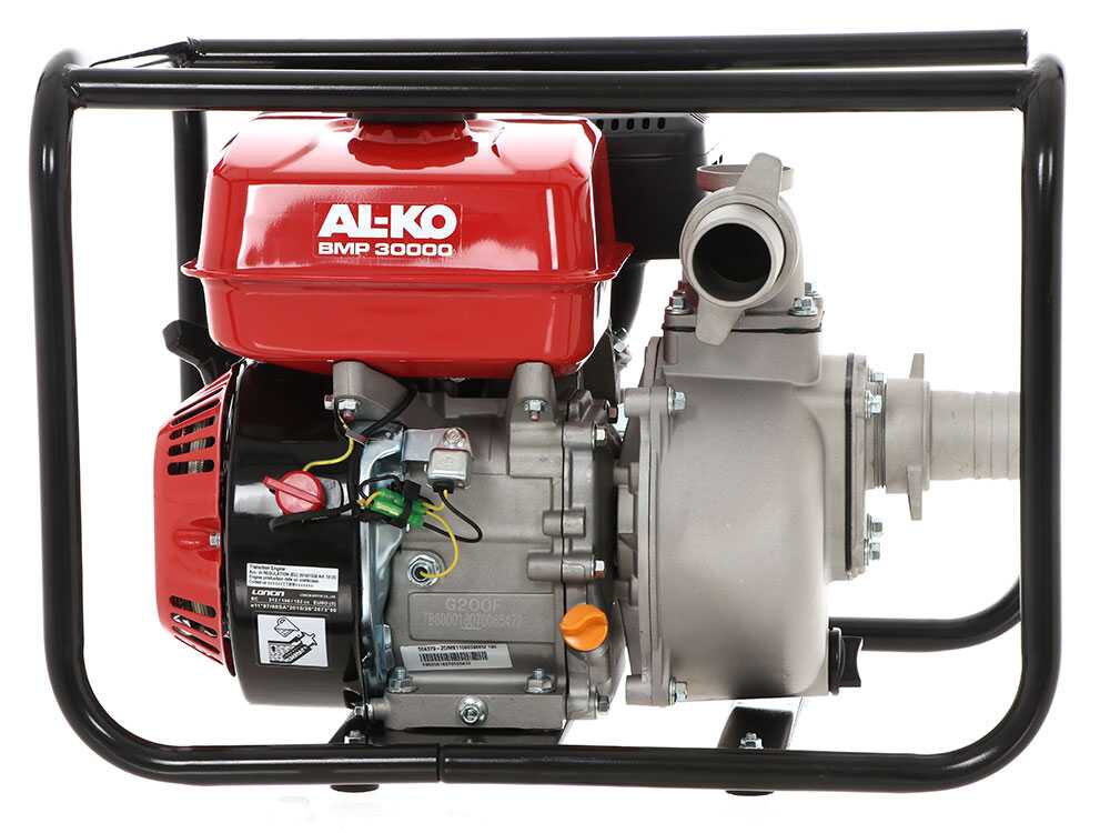 Motobomba AL-KO BMP 30000 – Autocebante – Conexiones de 50 mm, 2 pulgadas - Imagen 2