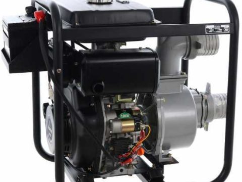 Bomba térmica diésel Blackstone BD 10000ES racores 100 mm – 4 pulgadas – arranque eléctrico – depósito de 14 litros – Euro 5