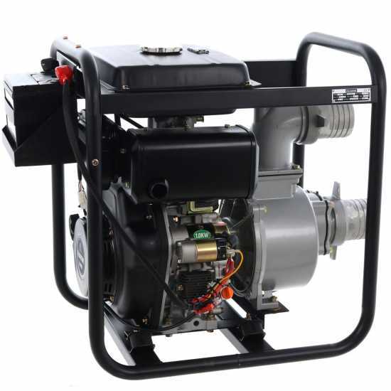 Bomba térmica diésel Blackstone BD 10000ES racores 100 mm – 4 pulgadas – arranque eléctrico – depósito de 14 litros – Euro 5