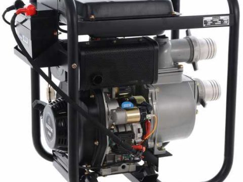 Bomba térmica diésel Blackstone BD 8000ES racores 80 mm – 3 pulgadas – arranque eléctrico – depósito de 14 litros – Euro 5