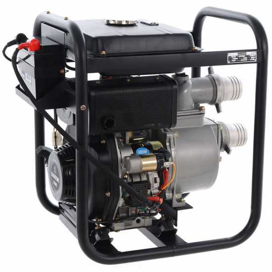 Bomba térmica diésel Blackstone BD 8000ES racores 80 mm – 3 pulgadas – arranque eléctrico – depósito de 14 litros – Euro 5
