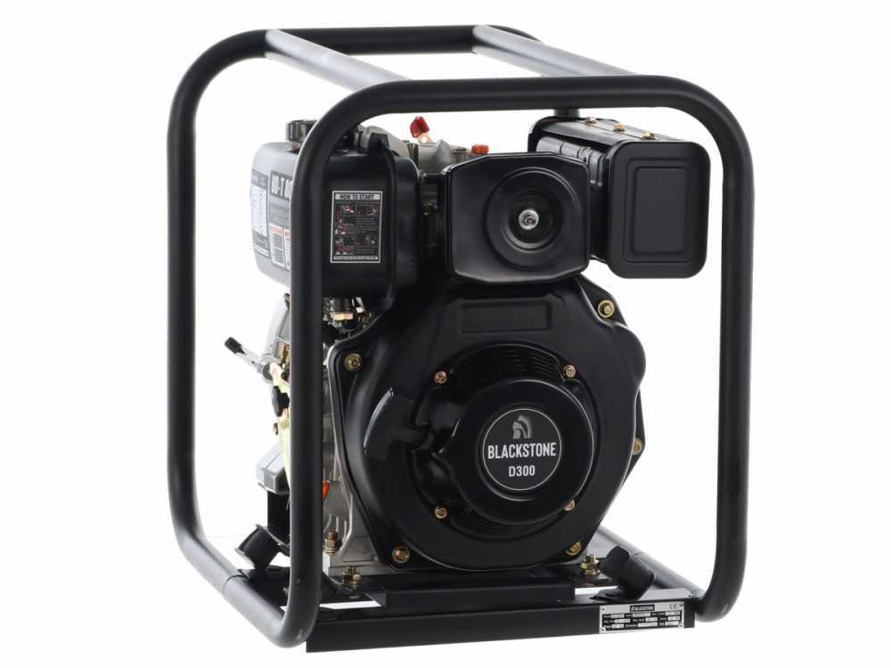 Bomba diésel Blackstone BD-T 8000 para aguas residuales sucias con racores de 80 mm – Euro 5 - Imagen 4