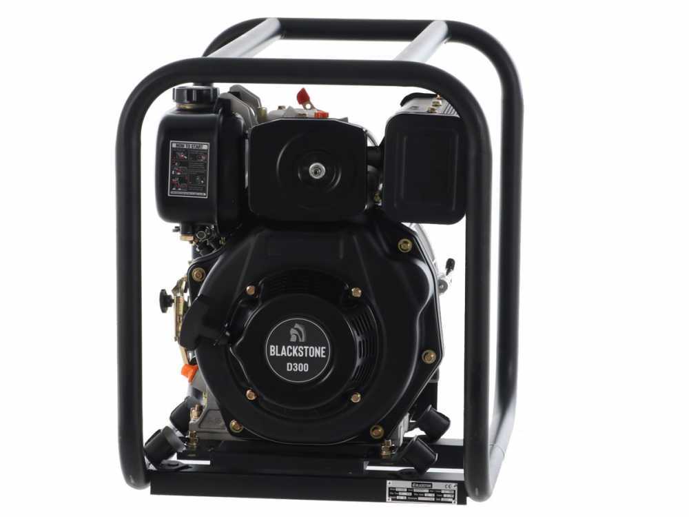 Bomba diésel Blackstone BD-T 8000 para aguas residuales sucias con racores de 80 mm – Euro 5 - Imagen 5