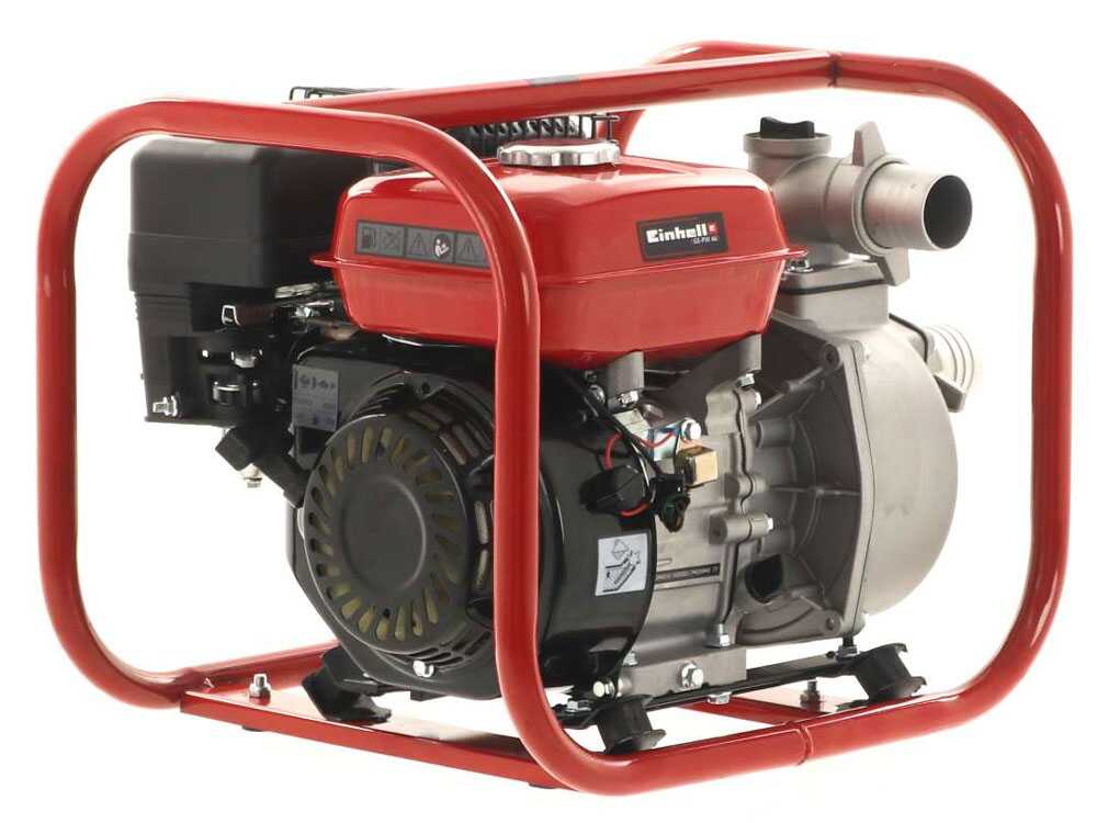 Bomba de agua de gasolina Einhell GC-PW 46 – 6 CV – 2 pulgadas - Imagen 5
