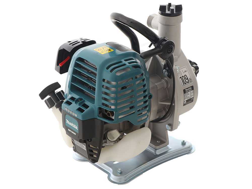 Motobomba Makita EW1060HX con conexiones de 25 mm – 1 pulgada, autocebante - Imagen 5