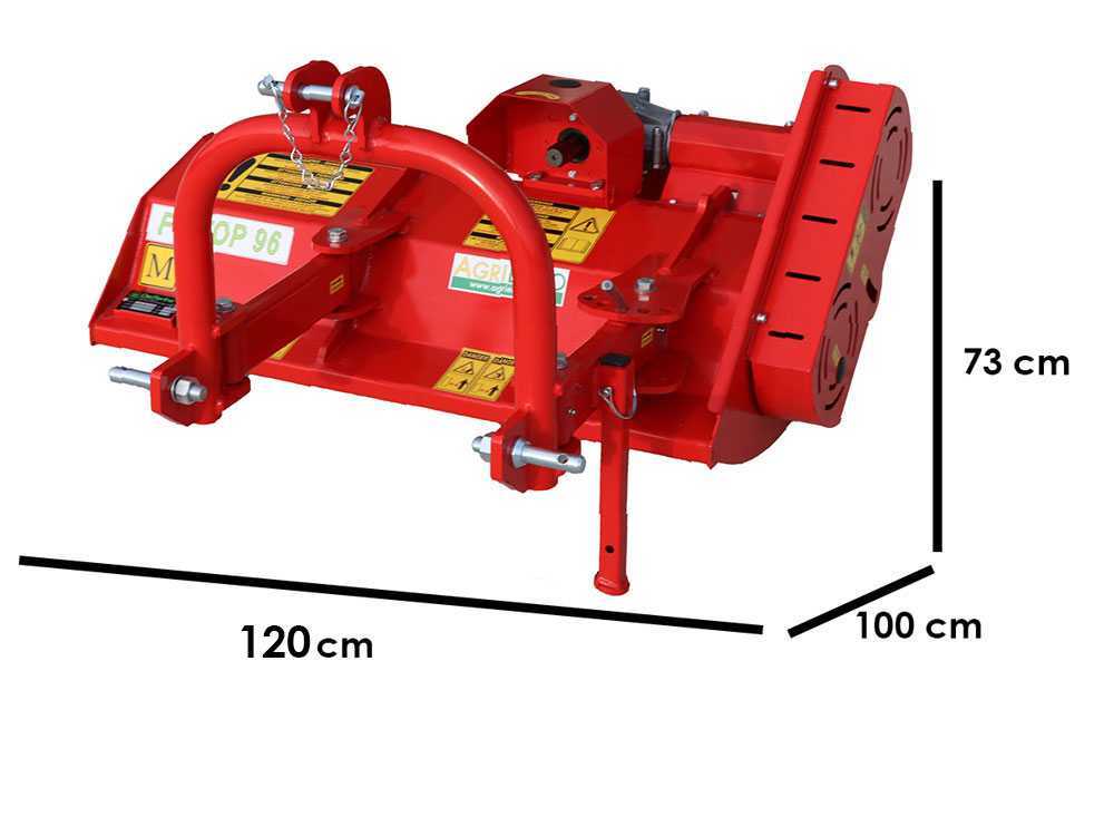 Premium Line Fu Top 112 M – Trituradora para tractor – Serie ligera – Desplazamiento manual - Imagen 2