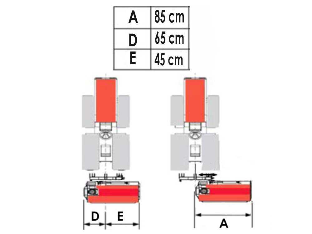 Premium Line Fu Top 96 M – Trituradora para tractor – Serie ligera – Desplazamiento manual - Imagen 3
