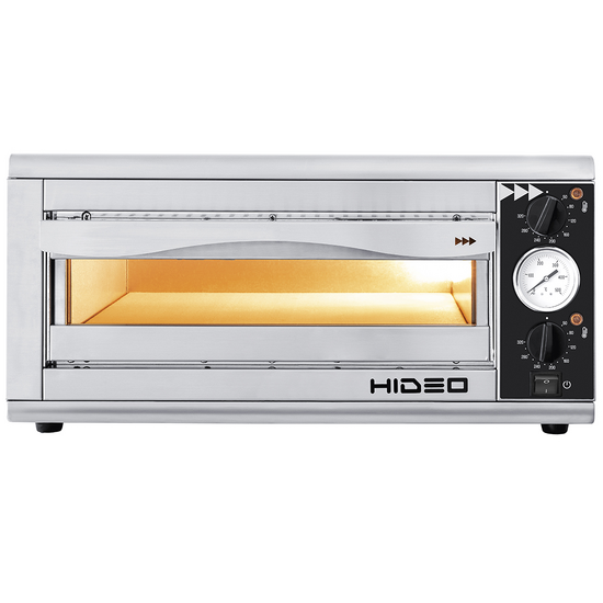 Prismafood HIDEO 1/40 – Horno eléctrico de pizza – 1600 W