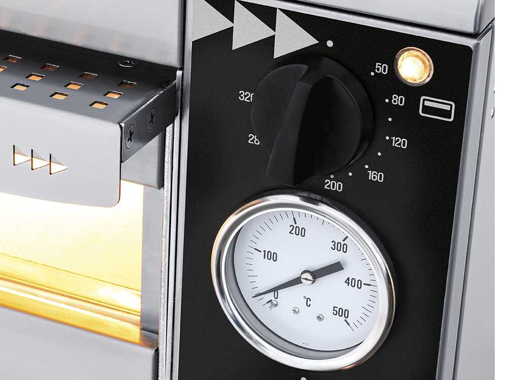 Prismafood HIDEO 1/40 – Horno eléctrico de pizza – 1600 W - Imagen 4