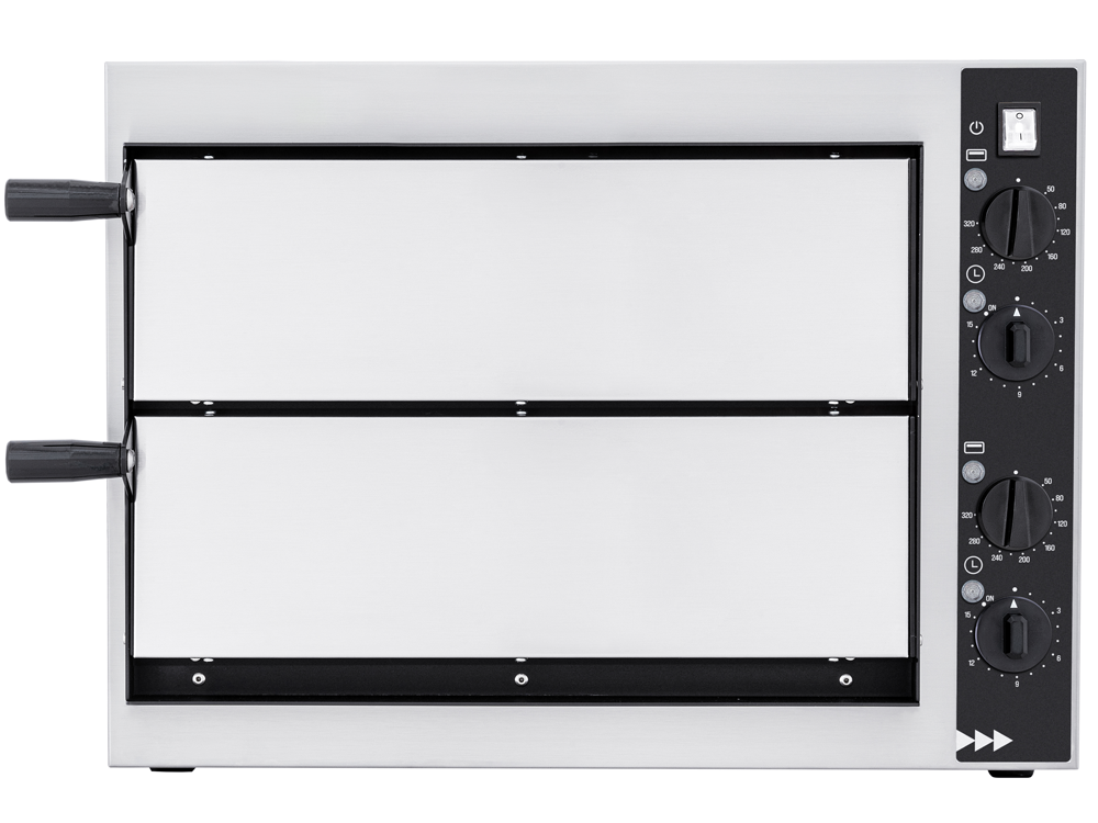 Prismafood SMALL BASIC 2/40 – Horno eléctrico para pizza – 2400 W - Imagen 5