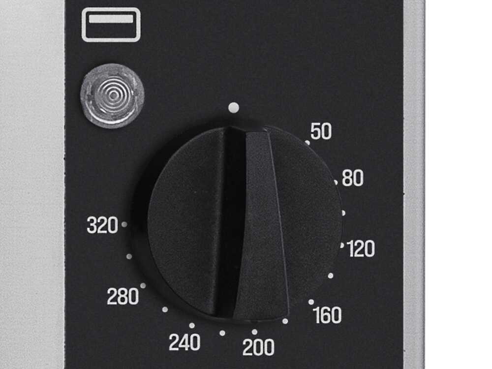 Prismafood SMALL BASIC ALTO 1/40 VETRO 2T – Horno eléctrico para pizza – 2 termostatos - Imagen 4