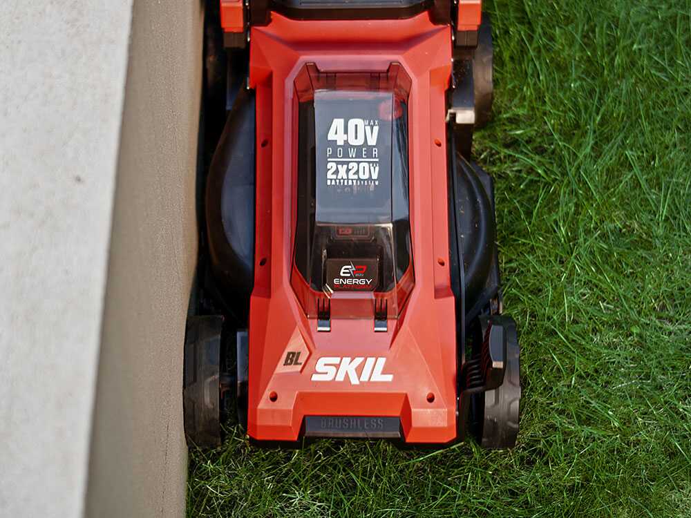 PROMO – Skil 0130 BA – Cortacésped inalámbrico – 2x20V/2ah – Corte 34 cm - Imagen 5