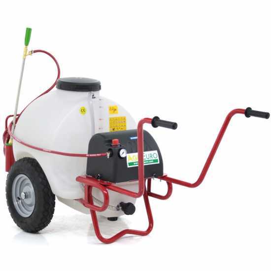 Pulverizador a batería de 12 V de 120 L PRO – Bomba de pulverizador eléctrica sobre carro