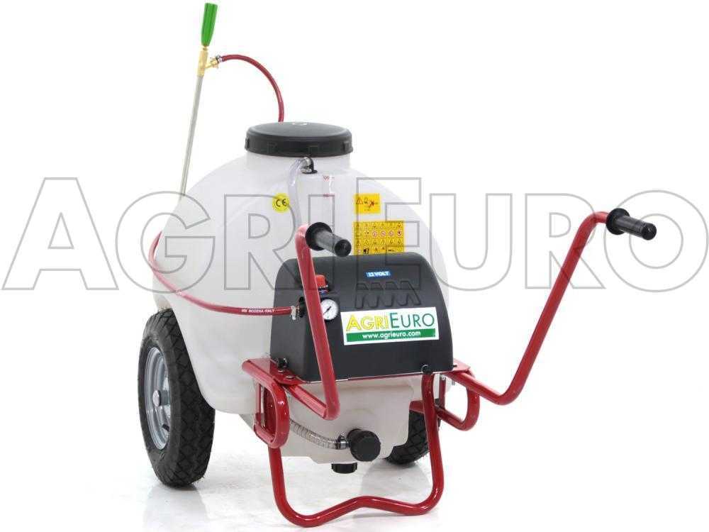 Pulverizador a batería de 12 V de 120 L PRO – Bomba de pulverizador eléctrica sobre carro - Imagen 3