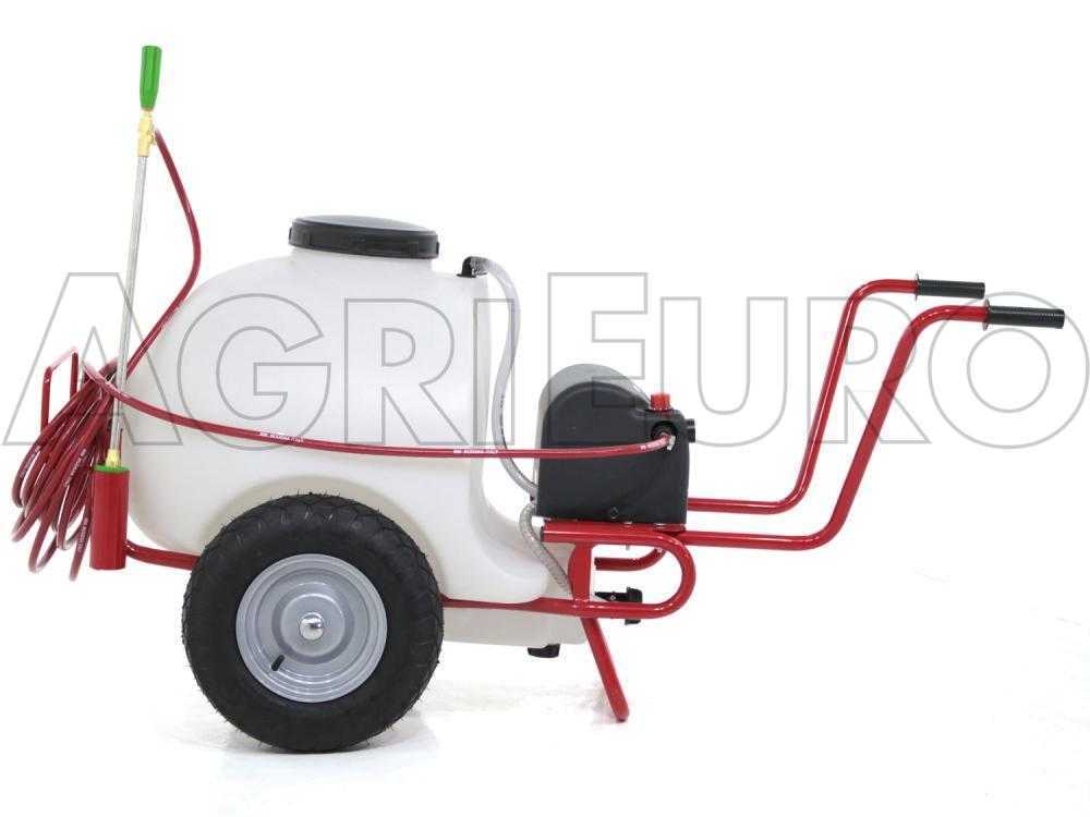 Pulverizador a batería de 12 V de 120 L PRO – Bomba de pulverizador eléctrica sobre carro - Imagen 2