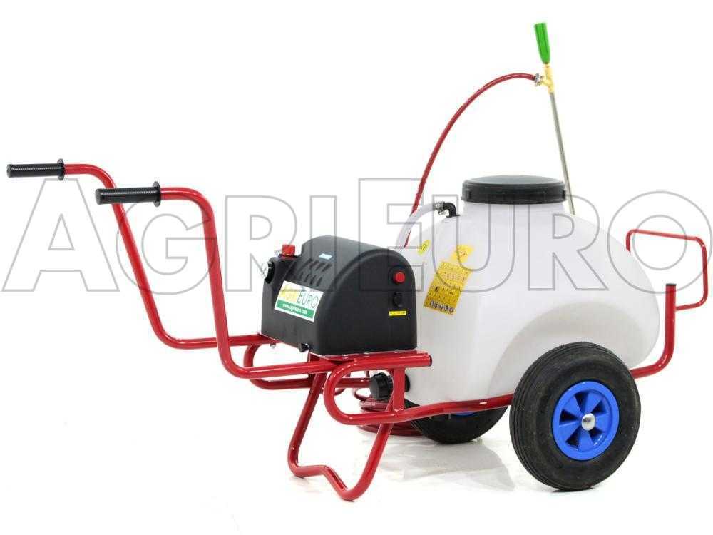 Pulverizador a batería de 12 V de 70 l PRO – Bomba de pulverizador eléctrica sobre carro - Imagen 4