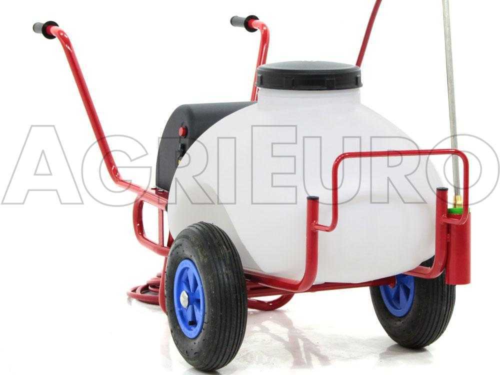 Pulverizador a batería de 12 V de 70 l PRO – Bomba de pulverizador eléctrica sobre carro - Imagen 3