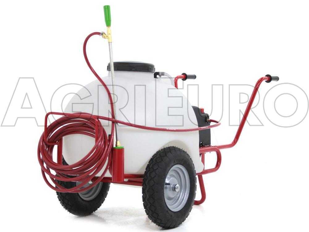 Pulverizador sobre carro a batería de 12V de 120 L PRO – Bomba de pulverización eléctrica con enganche - Imagen 4