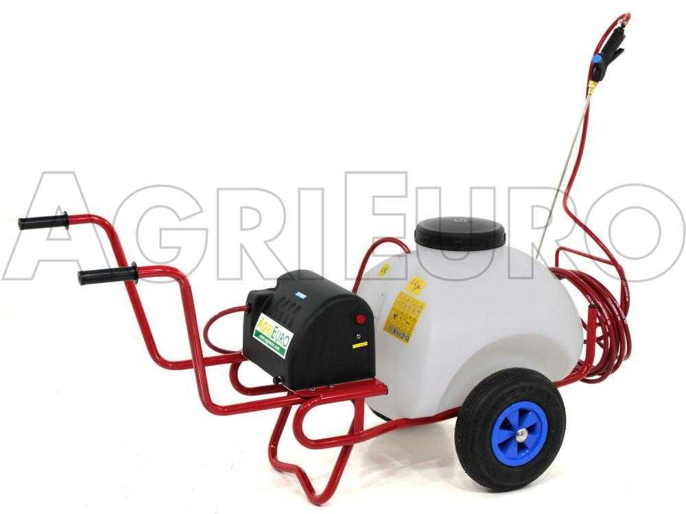 Pulverizador sobre carro a batería de 12V de 70 L – Bomba de pulverización eléctrica con enganche - Imagen 5