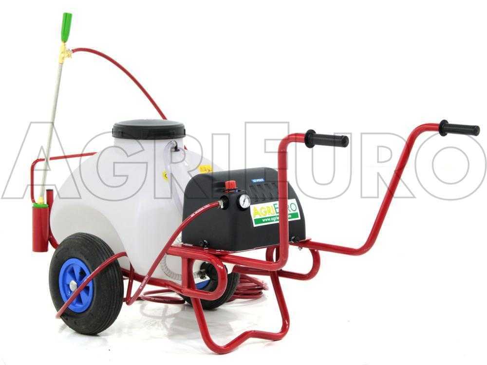 Pulverizador sobre carro a batería de 12V de 70 L PRO – Bomba de pulverización eléctrica con enganche - Imagen 4