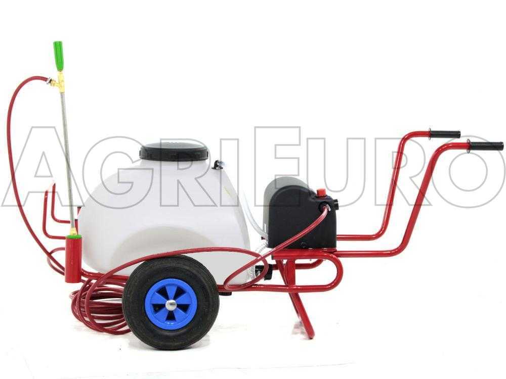 Pulverizador sobre carro a batería de 12V de 70 L PRO – Bomba de pulverización eléctrica con enganche - Imagen 2