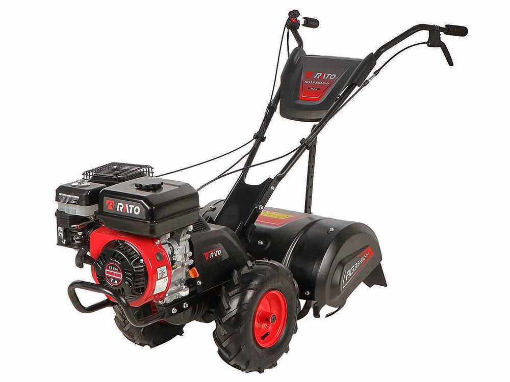 Rato Multipower RG3.6-55Q-D-H – Motocultor de gasolina – Rato R210 – 7CV - Imagen 4