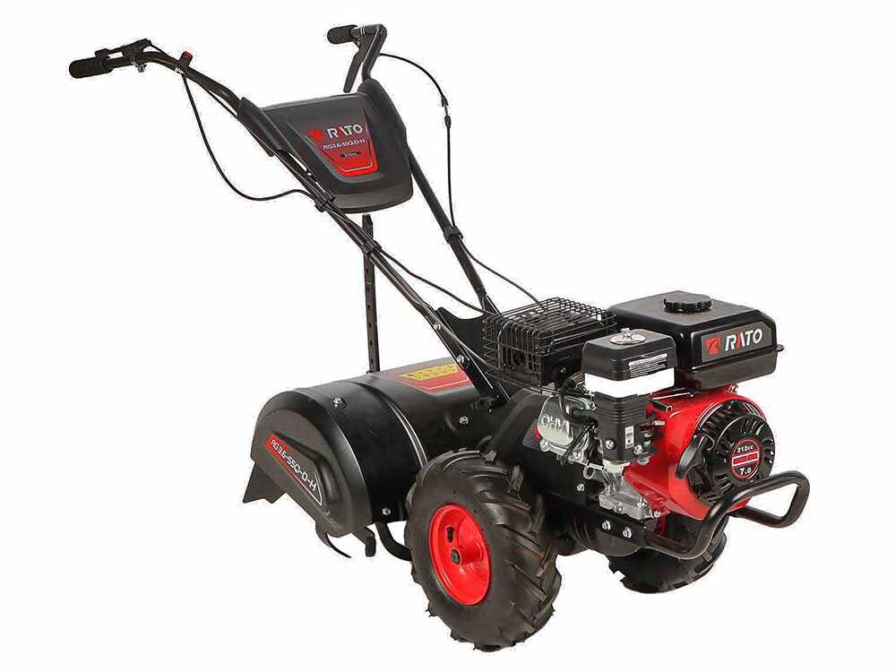 Rato Multipower RG3.6-55Q-D-H – Motocultor de gasolina – Rato R210 – 7CV - Imagen 5