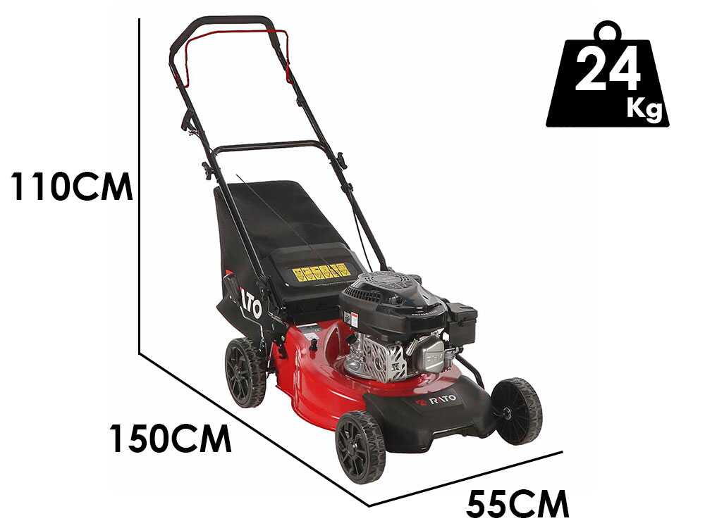Rato Multipower RMP46Q – V125 – Cortacésped de gasolina – Motor Rato de 127 cm3 - Imagen 2