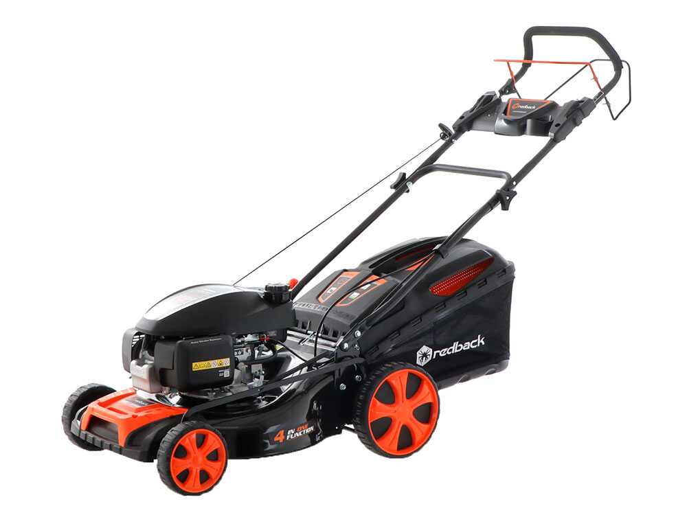 Redback S511VHY – Cortacésped de gasolina de tracción – 4en1 – Motor Honda GCVx200 - Imagen 3