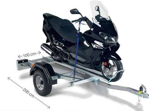 Remolque portamotos para 1 moto 350 Kg Norauto PM1
