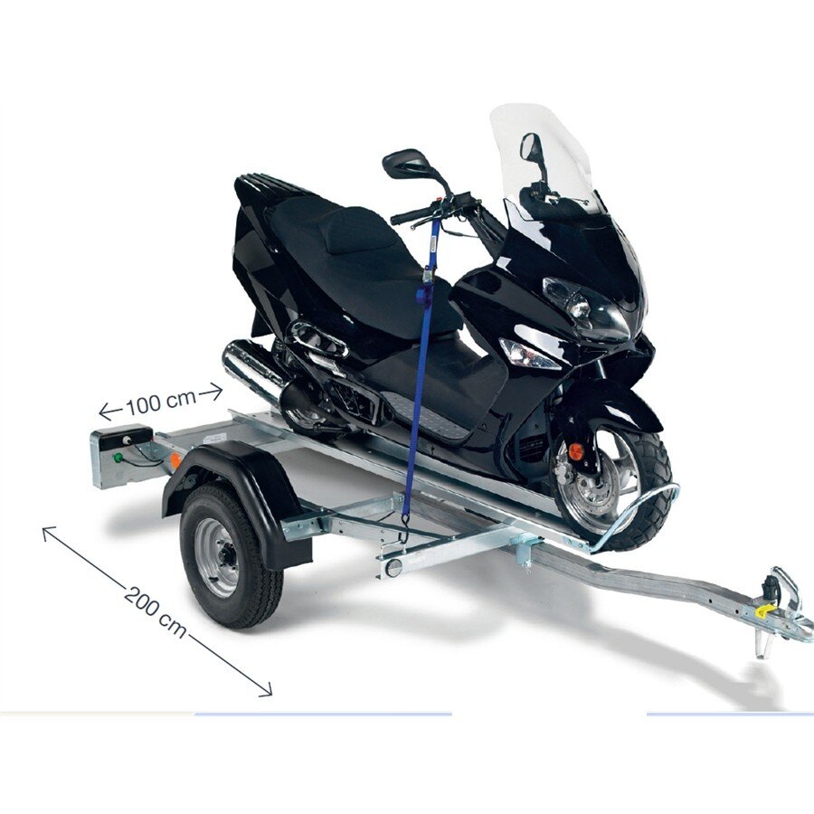 Remolque portamotos para 1 moto 350 Kg Norauto PM1