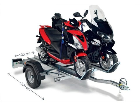 Remolque para 2 motos 500 Kg Norauto Pm2