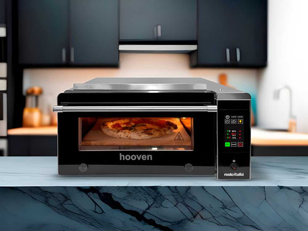 Resto Italia Hooven 341 Digitale – Horno eléctrico de pizza – Pantalla digital - Imagen 2