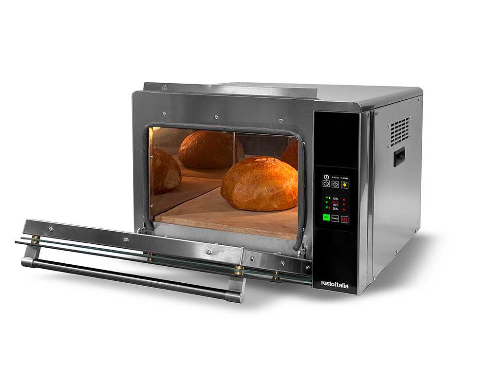 Resto Italia Hooven 342 Digitale – Horno eléctrico para pizza – Pantalla digital - Imagen 4