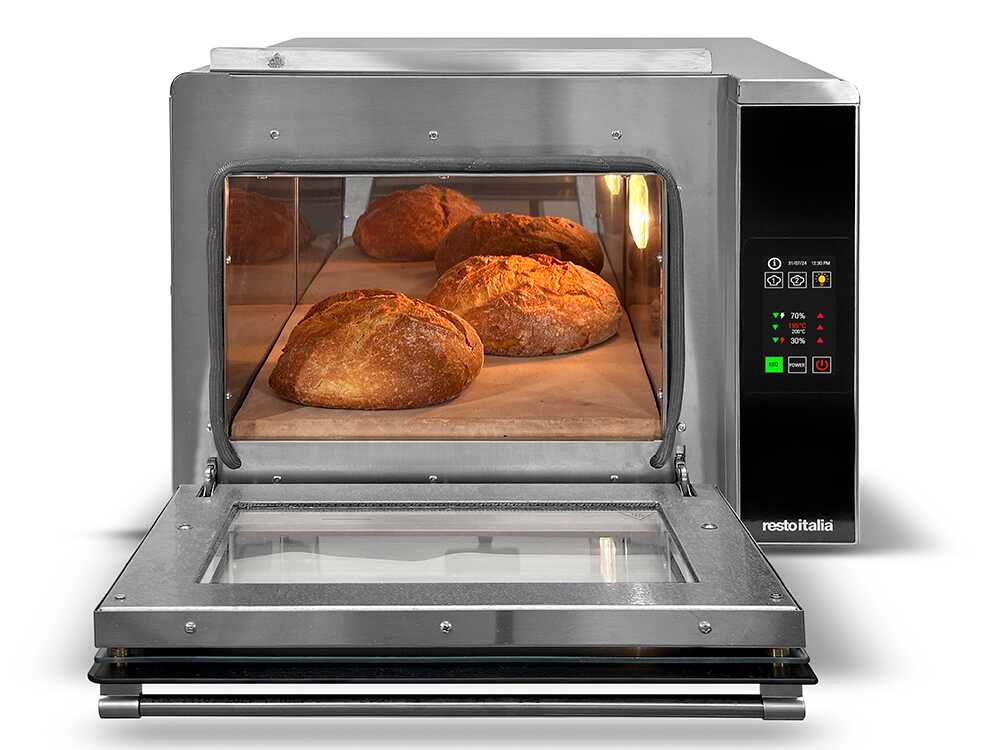 Resto Italia Hooven 342 Digitale – Horno eléctrico para pizza – Pantalla digital - Imagen 5