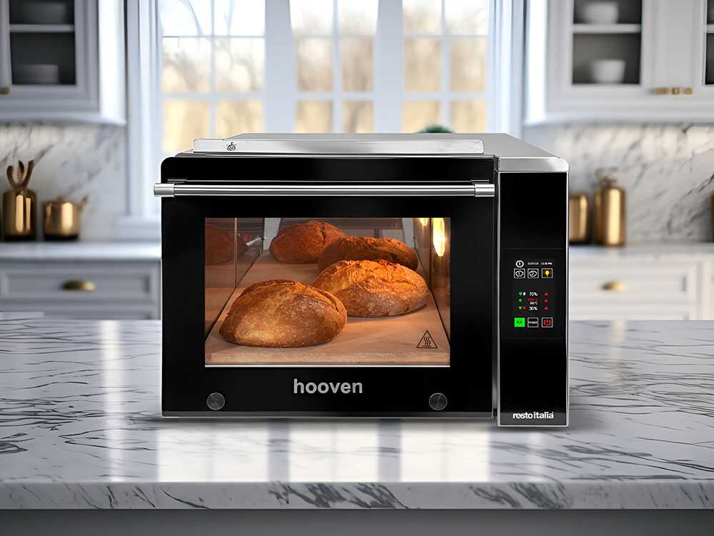 Resto Italia Hooven 342 Digitale – Horno eléctrico para pizza – Pantalla digital - Imagen 2