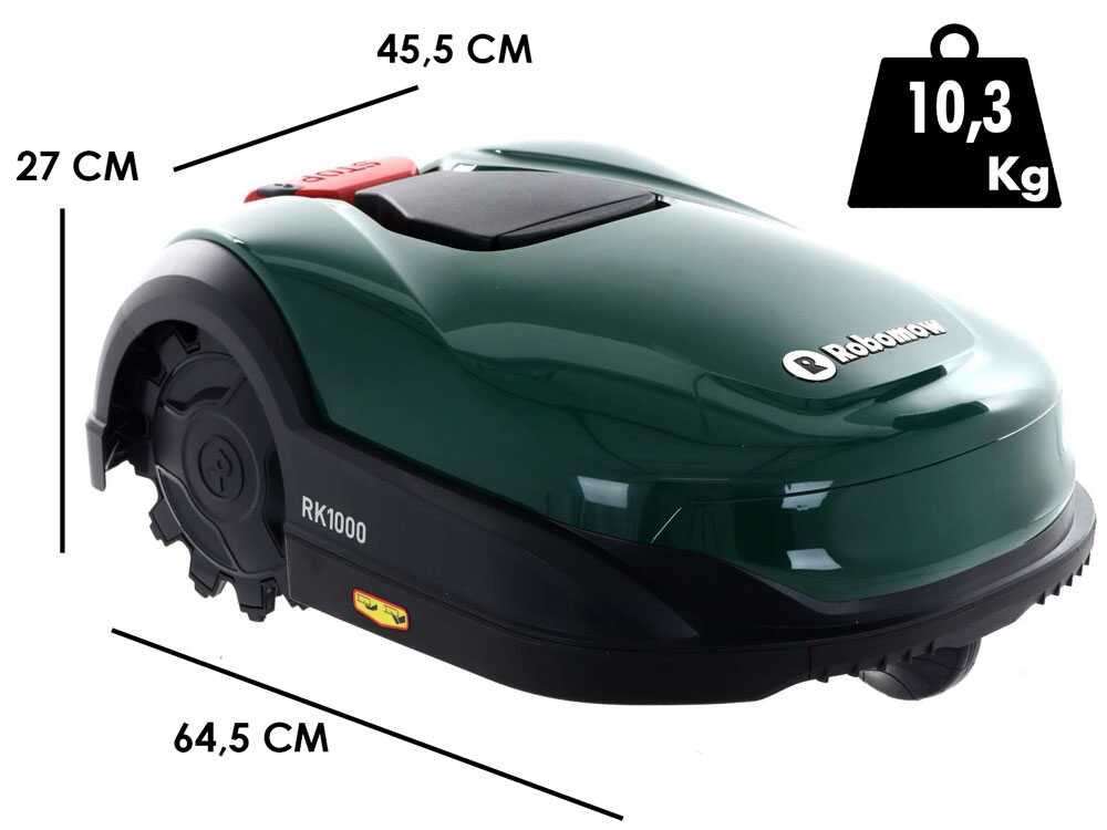 Robomow RK 1000 – Robot cortacésped con perímetro – Con batería de litio - Imagen 3