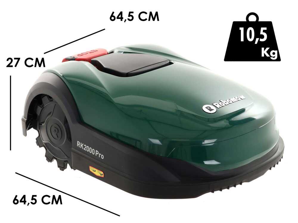 Robomow RK 2000 PRO – Robot cortacésped – Con batería de litio - Imagen 3