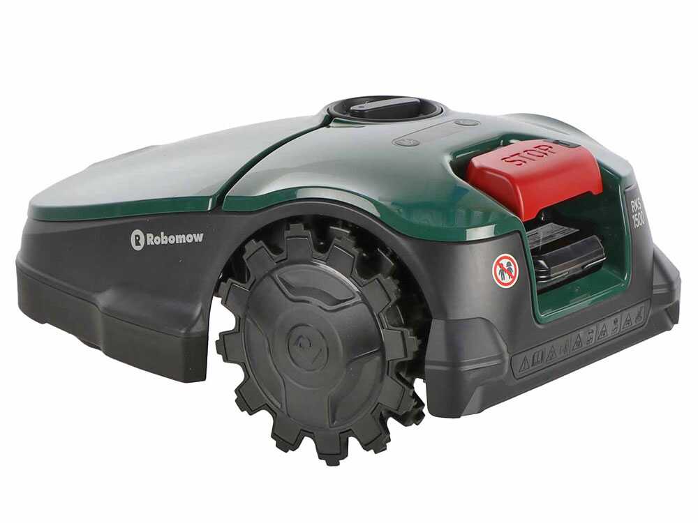 Robomow RKS 1500 – Robot cortacésped con perímetro – Con batería de litio 18,5V 4,9Ah - Imagen 3
