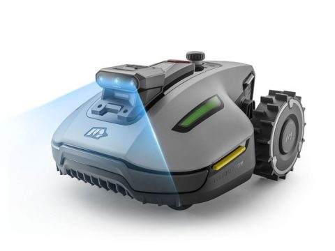 Robot cortacésped MAMMOTION YUKA Mini 2 800 sin cable perimetral, hasta 800 m², cartografía automática multizona, DropMow