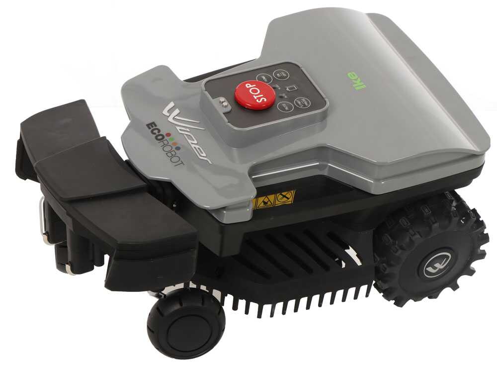 Robot cortacésped Wiper IKE XH10R – Control mediante APP – Anchura de corte 18 cm - Imagen 3