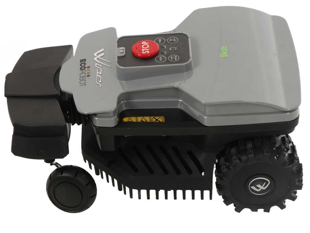 Robot cortacésped Wiper IKE XH10R – Control mediante APP – Anchura de corte 18 cm - Imagen 4