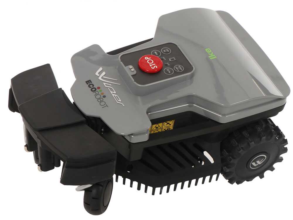 Robot cortacésped Wiper IKE XH10R – Control mediante APP – Anchura de corte 18 cm - Imagen 5