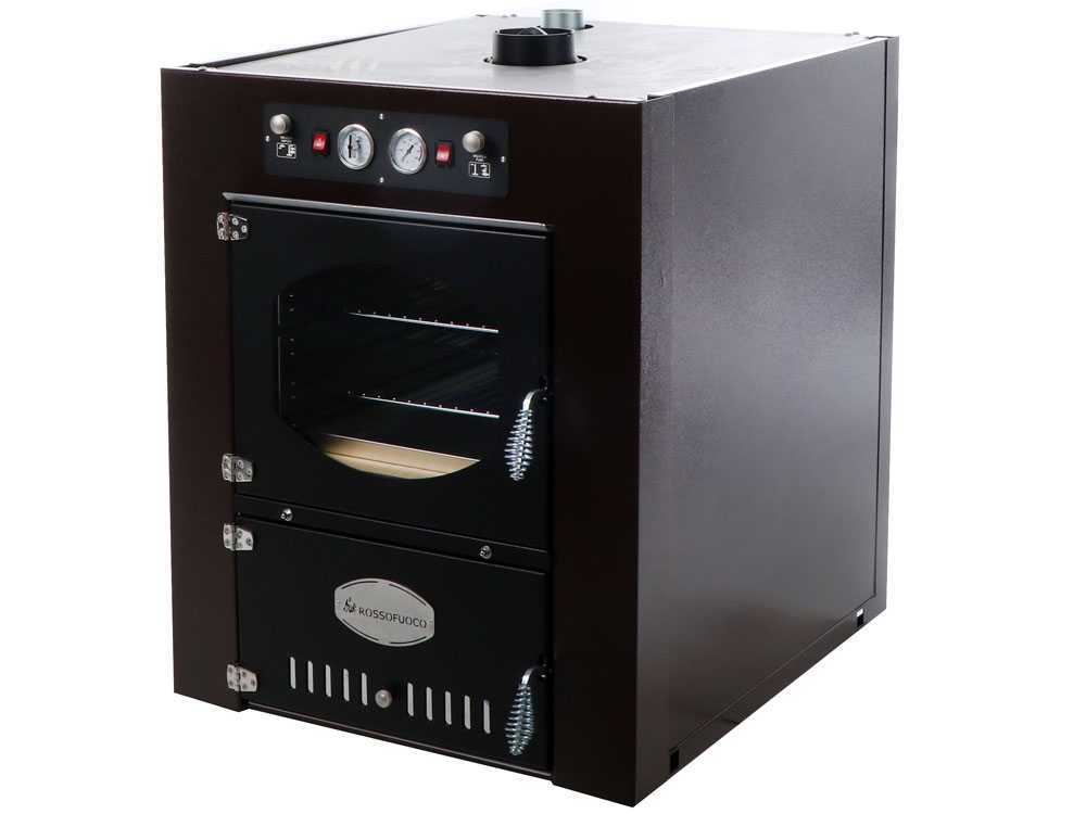 Rossofuoco Garden Color 80 – Horno de leña empotrable Marrón - Imagen 4