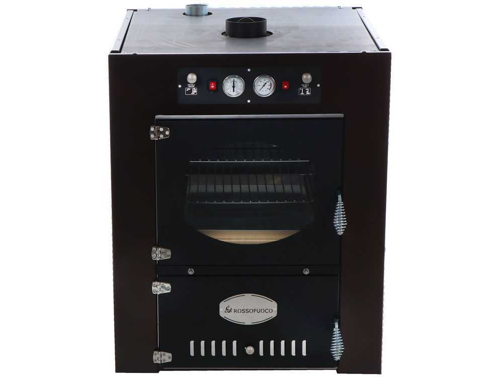Rossofuoco Garden Color 80 – Horno de leña empotrable Marrón - Imagen 3