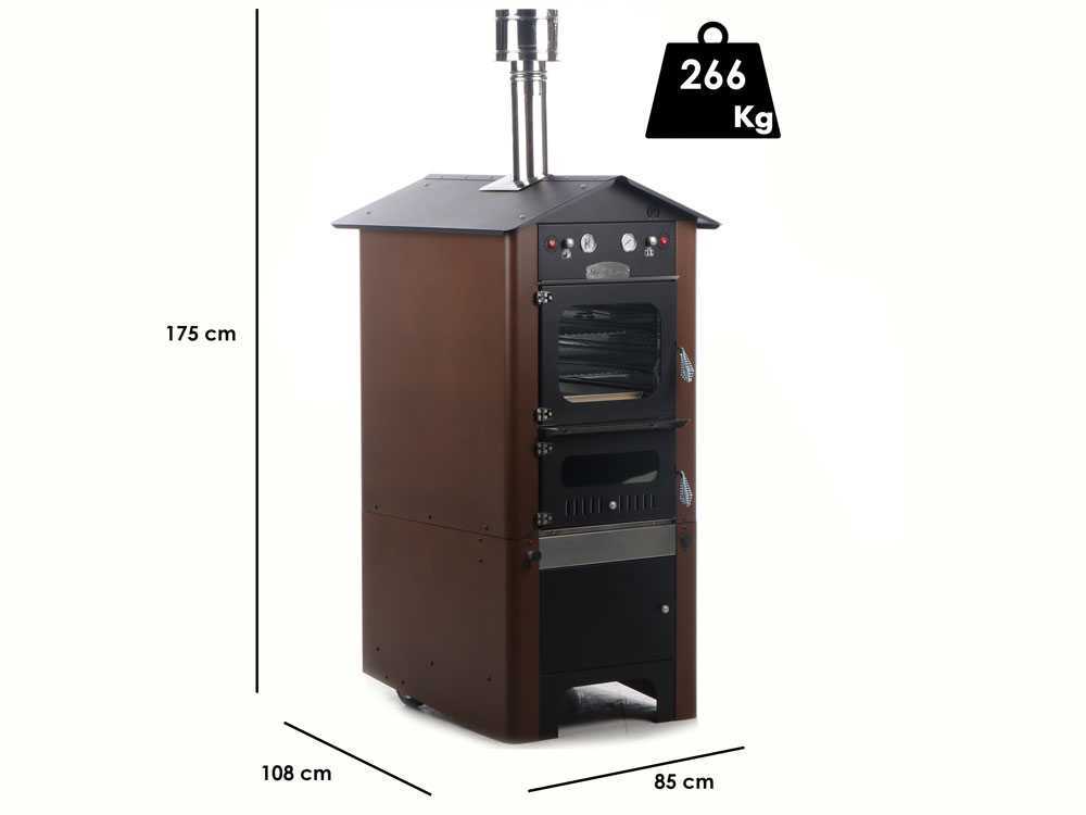 Rossofuoco Raggio 80 – Horno de leña de exterior - Imagen 2