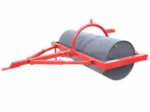Rodillo compactador agrícola para tractor GeoTech LR150, barra de enganche + enganche de 3 puntos