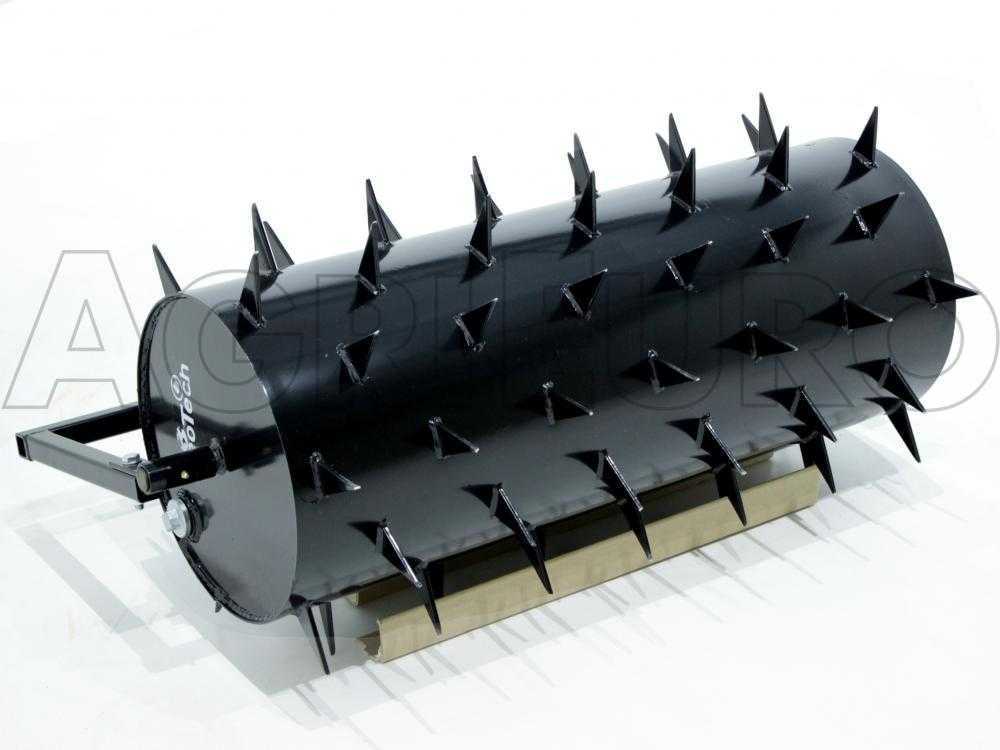 Rodillo compactador dentado 92 cm – aireador de arrastre de acero para tractor cortacésped - Imagen 2