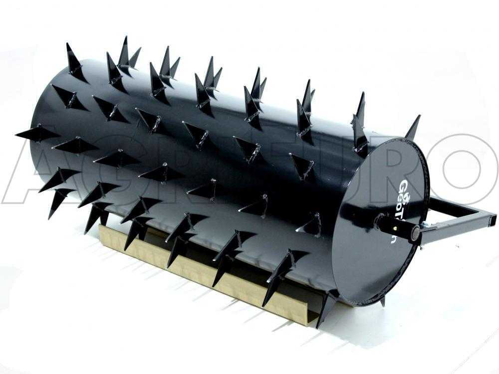 Rodillo compactador dentado 92 cm – aireador de arrastre de acero para tractor cortacésped - Imagen 5