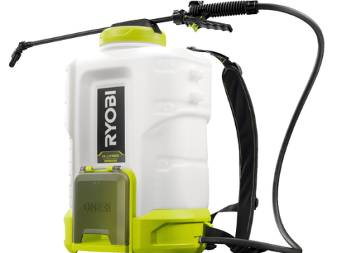 Ryobi RY18BPSB-0 – Pulverizador de mochila a batería 18V – Depósito 15L – SIN BATERÍA NI CARGADOR